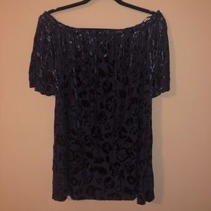 off the shoulder shirt